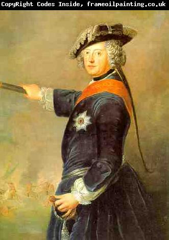 antoine pesne Frederick II of Prussia as general